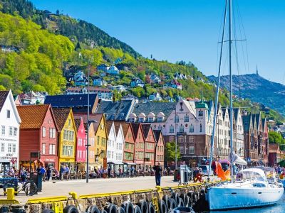 Bergen: prachtige stad aan de westkust