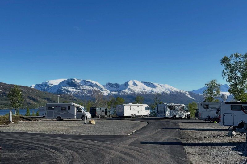 Bjerkvik Camping kampeerplaatsen