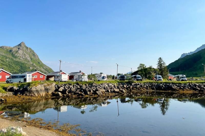 Brustranda Fjordcamping Kampeerplaatsen