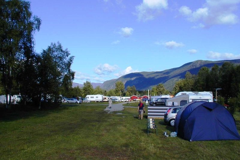 Camp Uvdal ligging van de camping