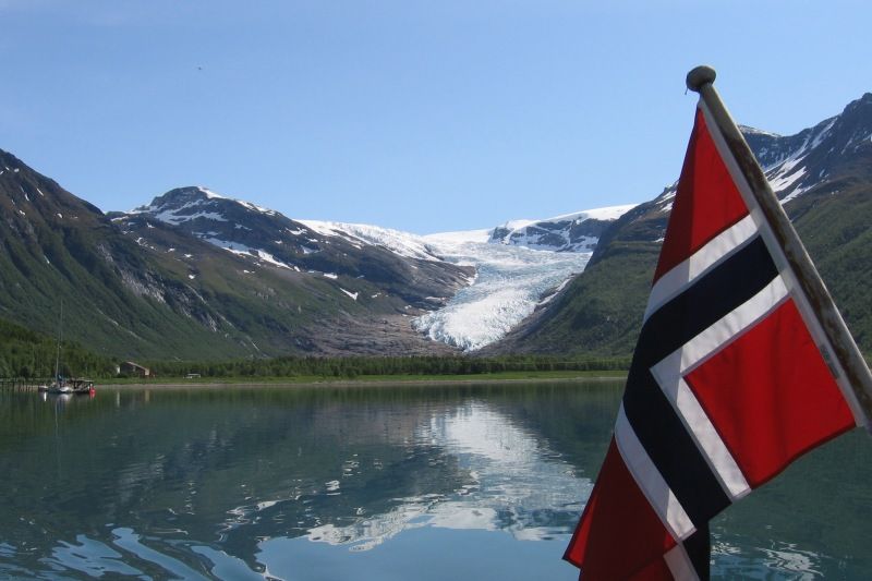 Furoy Camping Halsa bezoek Svartisen