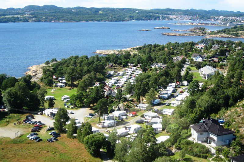 Gon Camping Larvik ligging