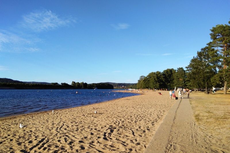 Hamre Familiecamping zandstrand