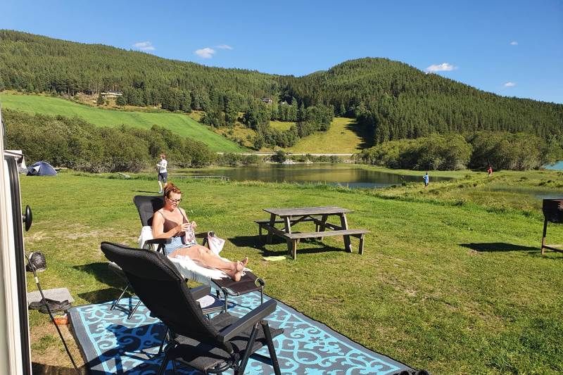 Holungsoy Camping Vaga kamperen aan het water