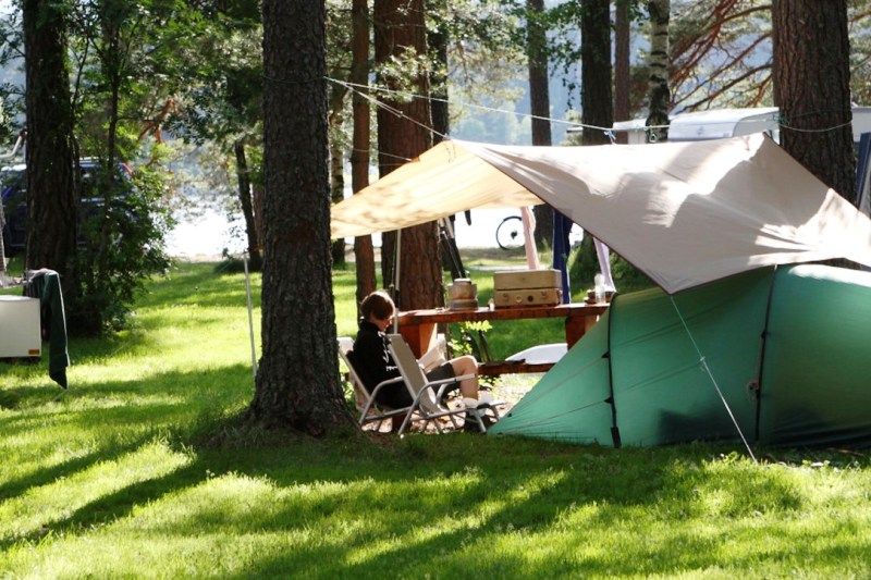 Hornnes Camping Kampeerplaatsen