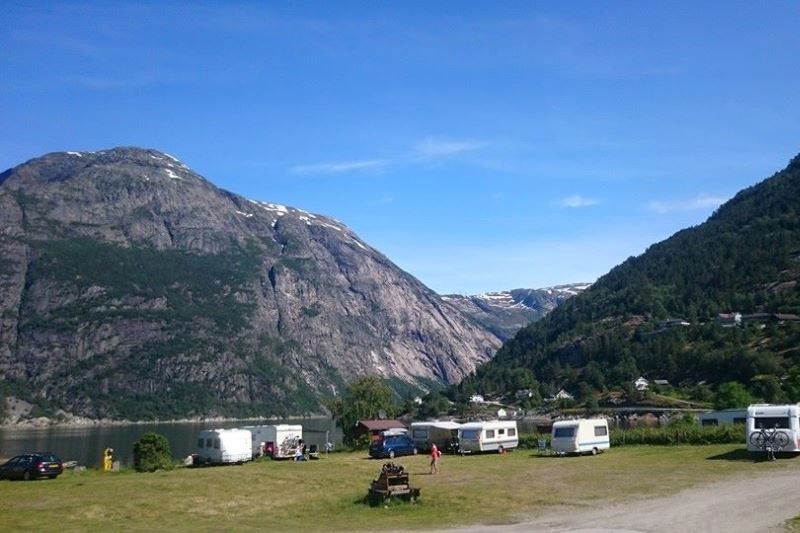 Kjaertveit Camping Eidfjord kampeerplaatsen