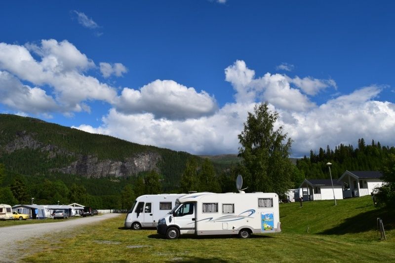 Langnes Camping Grong Kampeerplaatsen