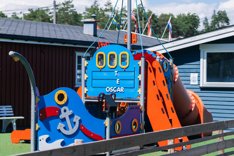 Larkollen Camping Oslofjord speeltuin