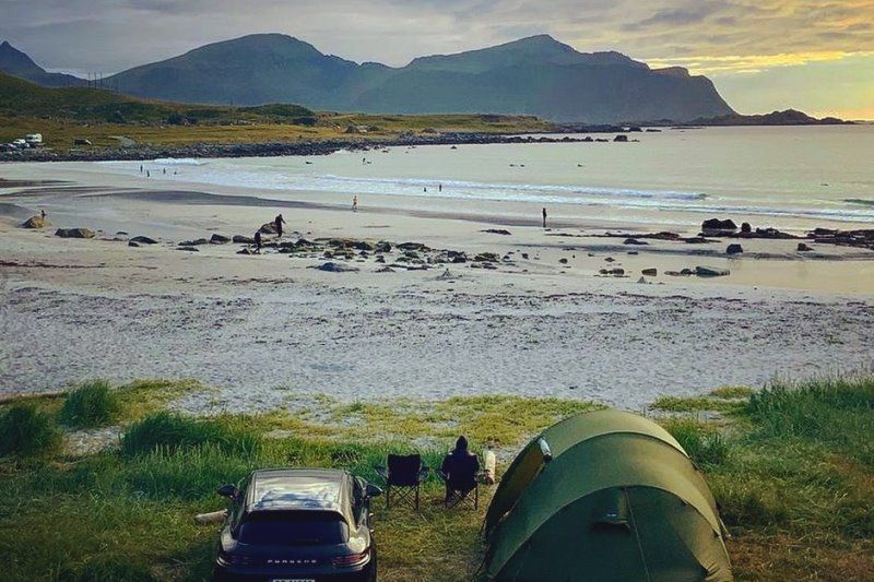 Lofoten Beach Camp Ramberg tentplaatsen