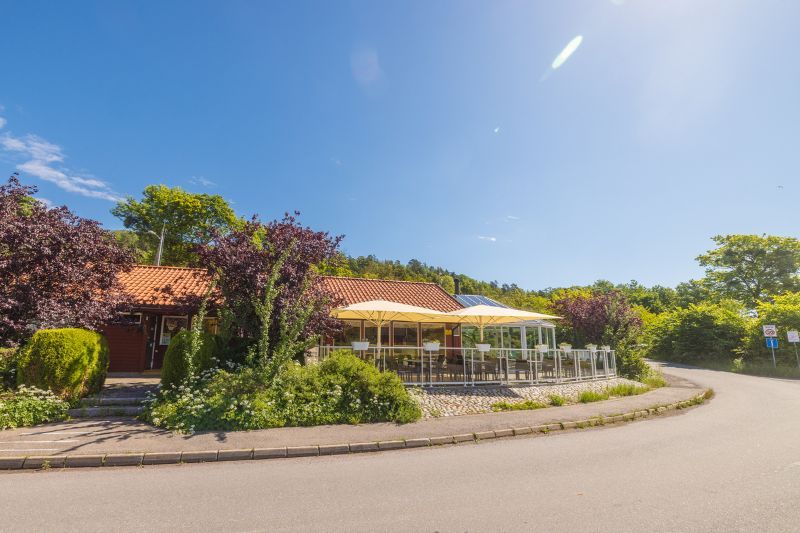 Lovoya Oslofjord restaurant met buitenterras