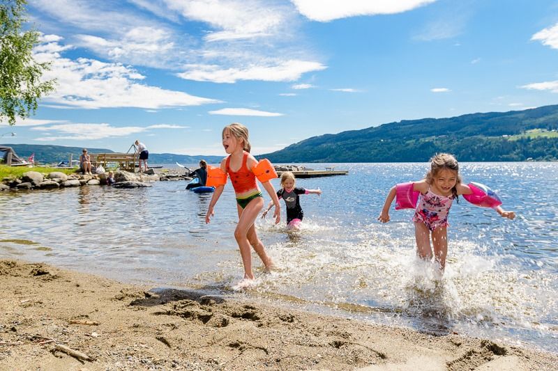 Lyngstrand Camping Randsfjord waterpret