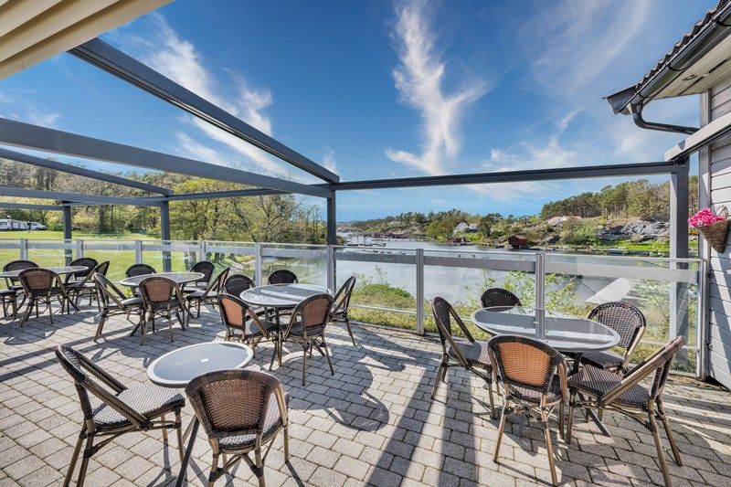 Marivold Camping gezellig terras