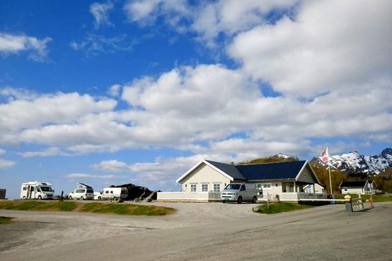 Moskenes Camping Lofoten voorzieningen