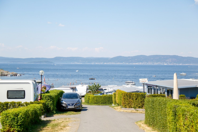 Nes Camping Moss ligging