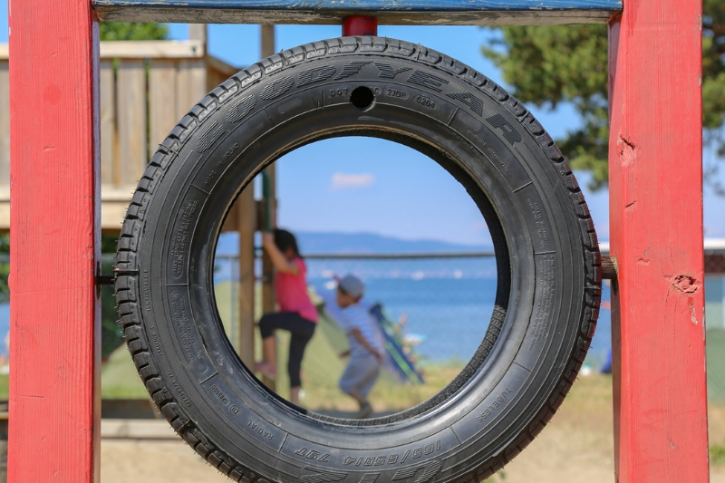 Nes Camping Moss speeltuin