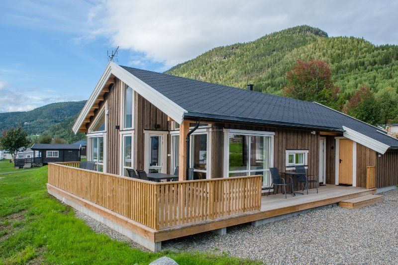 PlusCamp Mageli Camping nieuwe grote hytter