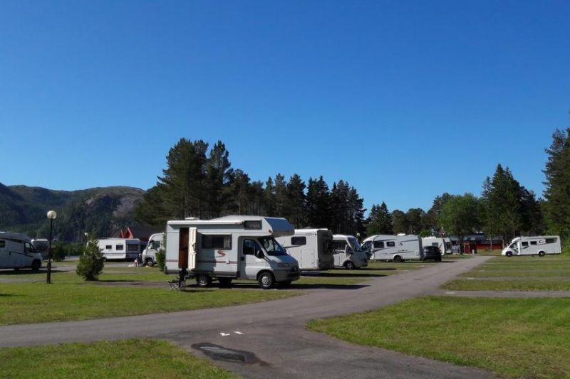 PlusCamp Namsos Camping verharde kampeerplaatsen
