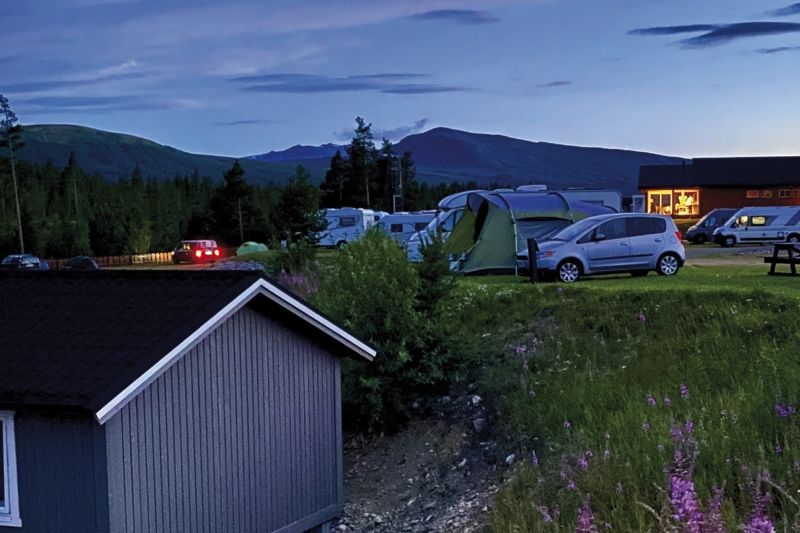 Randsverk Camping prachtig uitzicht