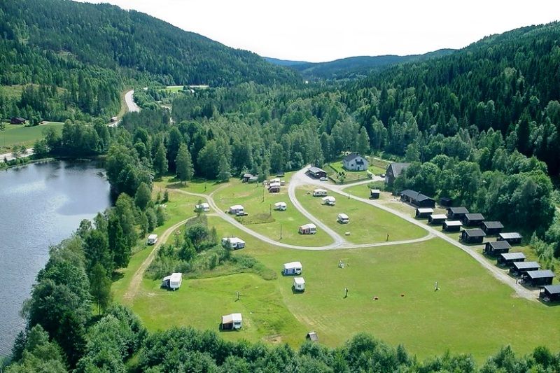 Sjostrand Camping Granli ligging