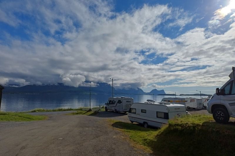 Skaland Camping Senja kampeerplaatsen