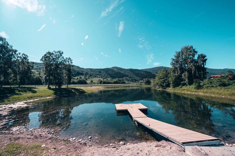 Smedsmo Camping Vaga zwemvijver