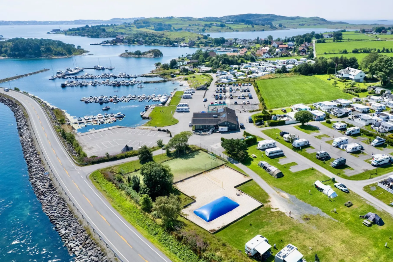 Sokn Camping ligging