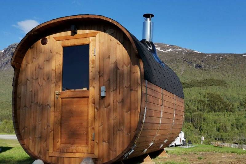Solbakken Camping Bardu sauna
