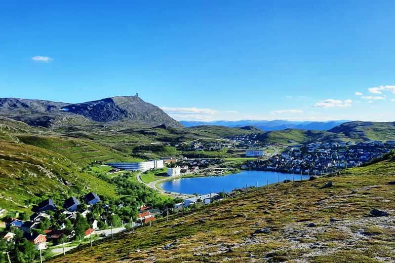 Storvannet Camping Hammerfest ligging