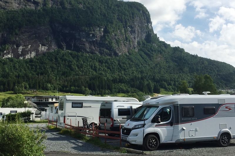 Stryn Camping Kampeerplaatsen