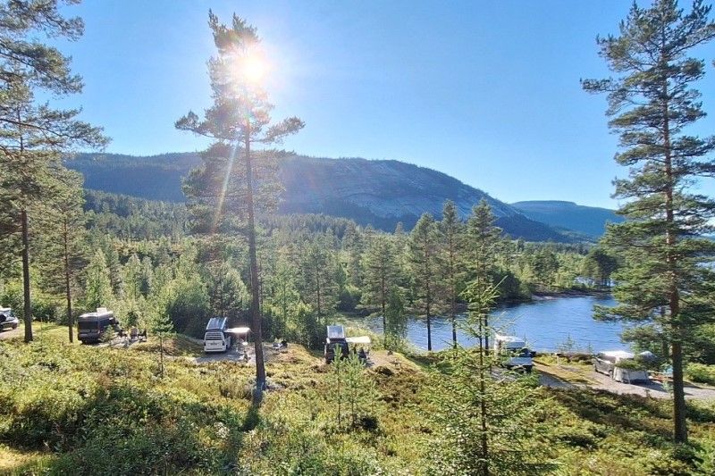 Telemark Camping og Motel kampeerplaatsen