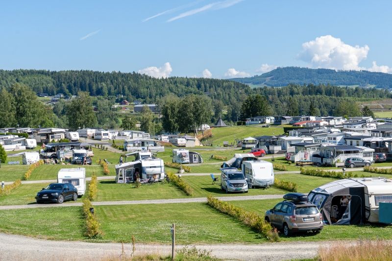 Topcamp Mjosa Brumunddal kampeerplaatsen