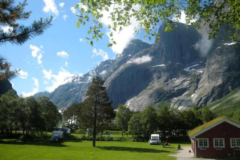 Trollveggen Camping Andalsnes Ligging