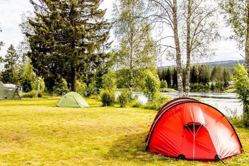 Trysilelva Camping Trysil kamperen aan de rivier