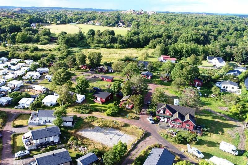 Verdens Ende Camping luchtfoto