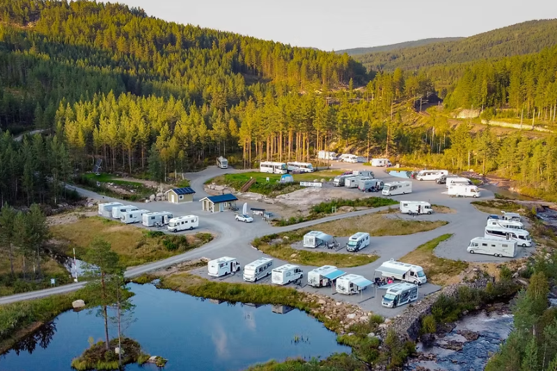 Villmarks Eventyret Camping kampeerplaatsen